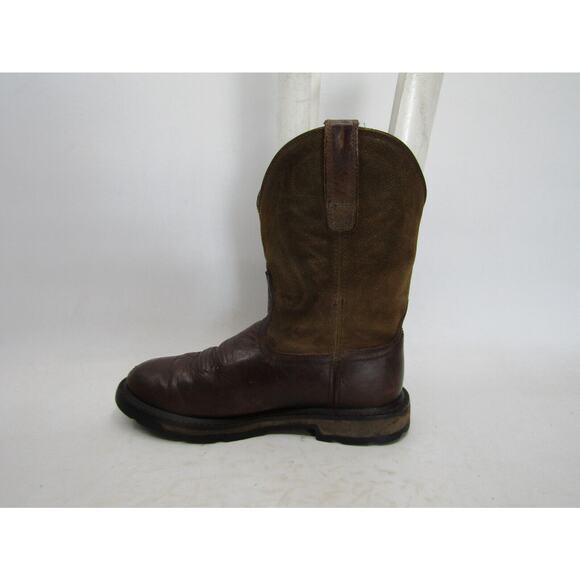 Ariat Mens Size 7 D Brown Suede Leather Cowboy Western Boots main image 8